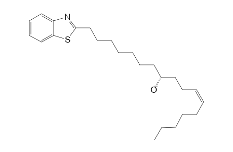 2-[(8R,11Z)-8-HYDROXYHEPTADEC-11-ENYL]-BENZOTHIAZOLE