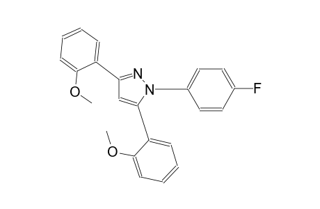 1-(4-fluorophenyl)-3,5-bis(2-methoxyphenyl)-1H-pyrazole