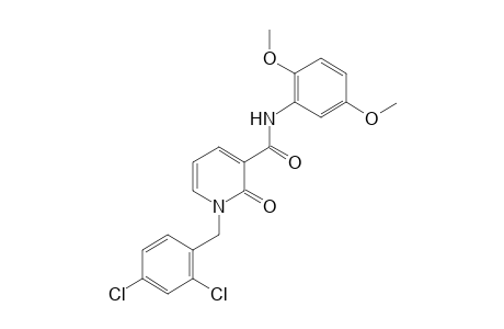 1-(2,4-DICHLOROBENZYL)-1,2-DIHYDRO-2',5'-DIMETHOXY-2-OXONICOTINANILIDE