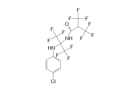 N-[1-(4-Chloroanilino)-2,2,2-trifluoro-1-(trifluoromethyl)ethyl]-3,3,3-trifluoro-2-(trifluoromethyl)propionamide