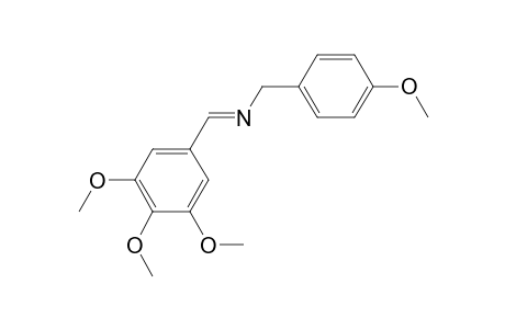 [(4-Methoxyphenyl)methyl][(3,4,5-trimethoxyphenyl)methylidene]amine