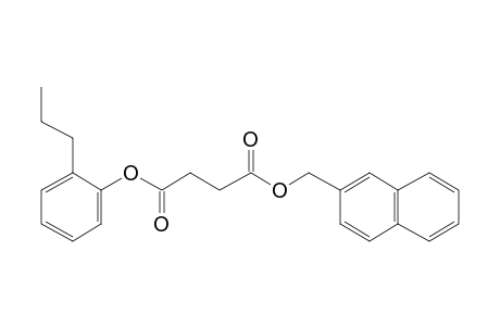 Succinic acid, naphth-2-ylmethyl 2-propylphenyl ester