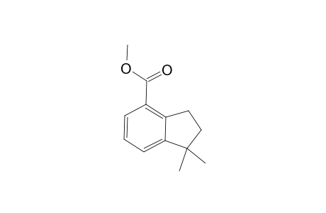 1H-Indene-4-carboxylic acid, 2,3-dihydro-1,1-dimethyl-, methyl ester