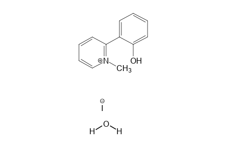 2-(o-hydroxyphenyl)-1-methylpyridinium iodide, hydrate