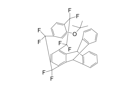 cage[13-tert-Butyloxy-1,1,2,2,9,9,10,10-octafluoro[2.2]paracyclophano-4,5-(9,10-anthracene)]