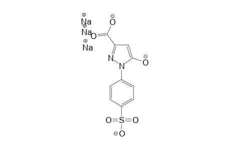 4,5-DIHYDRO-5-OXO-1-(4-SULFOPHENYL)-1H-PYRAZOLE-3-CARBOXYLIC-ACID-TRISODIUM-SALT;ENOLATE-ANION-TAUTOMER;PYT;PYRAZOLONE-T