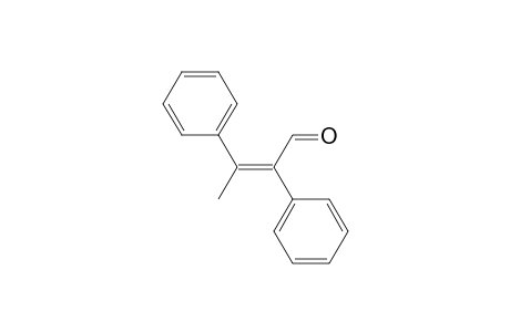 Benzeneacetaldehyde, .alpha.-(1-phenylethylidene)-, (E)-