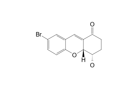 7-BROMO-4-HYDROXY-2,3,4,4A-TETRAHYDRO-1H-XANTHEN-1-ONE;TRANS-ISOMER