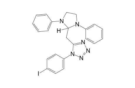 5-[(1,3-diphenyl-2-imidazolidinyl)methyl]-1-(p-iodophenyl)-1H-tetrazole