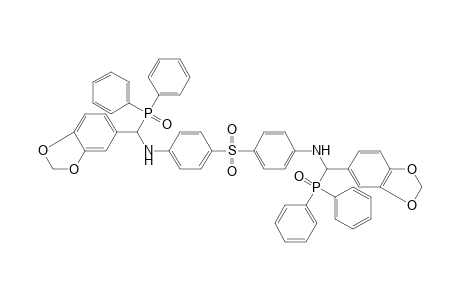 N,N'-(SULFONYLDI-p-PHENYLENE)BIS[alpha-(DIPHENYLPHOSPHINYL)PIPERONYLAMINE]