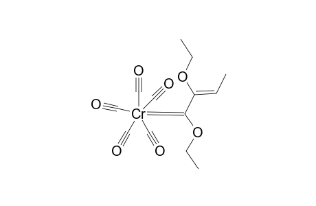 (E)-Pentacarbonyl[.alpha.-ethoxypropenyl(ethoxy)carbene]chromium(0)