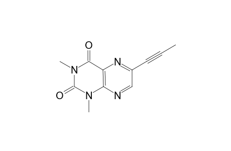 1,3-dimethyl-6-prop-1-ynyl-pteridine-2,4-quinone