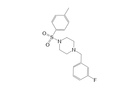 piperazine, 1-[(3-fluorophenyl)methyl]-4-[(4-methylphenyl)sulfonyl]-