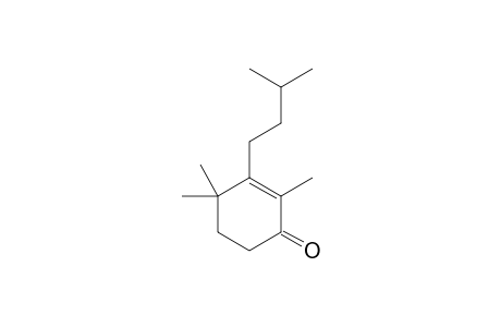 3-Isopentyl-2,4,4-trimethyl-2-cyclohexen-1-one