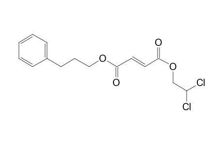 Fumaric acid, 3-phenylpropyl 2,2-dichloroethyl ester