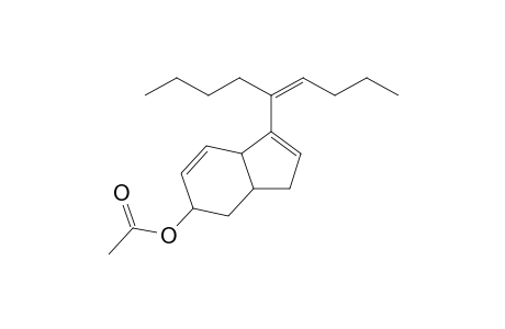 3-Acetoxy-7-(non-5-en-5-yl)bicyclo[4.3.0]nona-4,7-diene