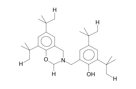 2,4-ditert-butyl-6-[(6,8-ditert-butyl-2,4-dihydro-1,3-benzoxazin-3-yl)methyl]phenol