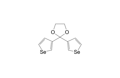 2,2-di(selenophen-3-yl)-1,3-dioxolane