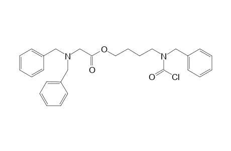 2-(dibenzylamino)acetic acid 4-[benzyl(chlorocarbonyl)amino]butyl ester