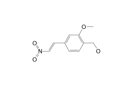 3-Methoxy-4-hydroxy-methyl-nitrostyrene