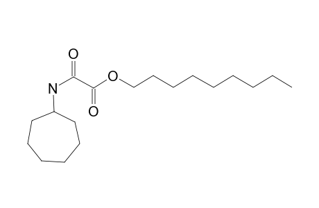 Oxalic acid, monoamide, N-cycloheptyl-, nonyl ester