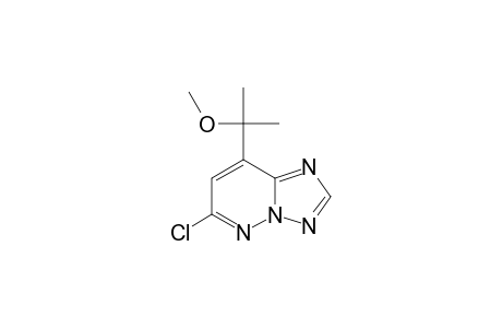 6-CHLORO-8-(1'-METHOXY-1'-METHYLETHYL)-1,2,4-TETRAZOLO-[1.5-B]-PYRIDAZINE