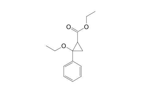 2-Ethoxy-2-phenyl-1-cyclopropanecarboxylic acid ethyl ester