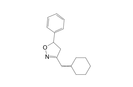 3-(Cyclohexylidenemethyl)-5-phenyl-2-isoxazoline