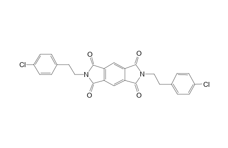 2,6-bis[2-(4-chlorophenyl)ethyl]pyrrolo[3,4-f]isoindole-1,3,5,7(2H,6H)-tetrone