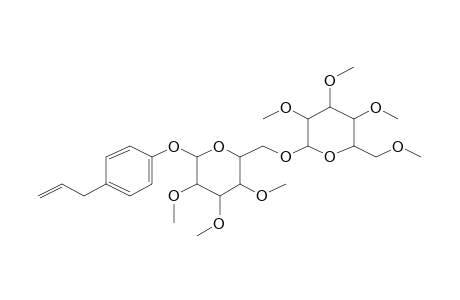 2-(4-Allylphenoxy)-3,4,5-trimethoxy-6-(((3,4,5-trimethoxy-6-(methoxymethyl)tetrahydro-2H-pyran-2-yl)oxy)methyl)tetrahydro-2H-pyran