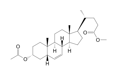 3Alpha-hydroxy-5beta-chol-6-en-24-oic acid, methyl ester, acetate