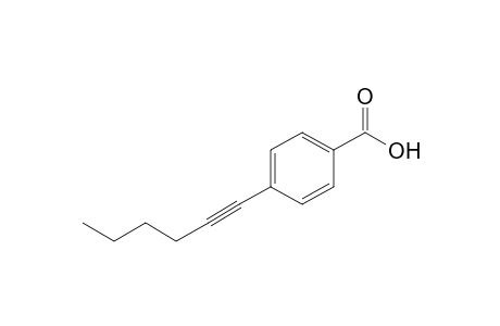 4-(1-HEXYN-1-YL)-BENZOIC-ACID