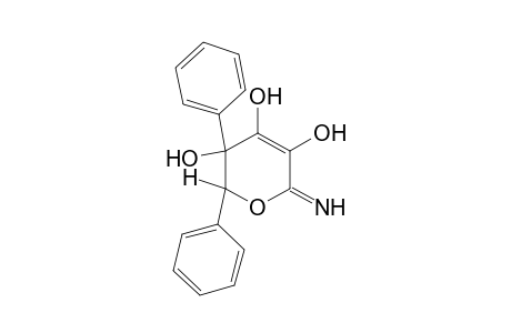 5,6-dihydro-5,6-diphenyl-2-imino-2H-pyran-3,4,5-triol