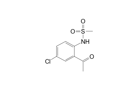 2'-acetyl-4'-chloromethanesulfonanilide
