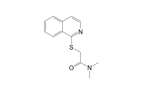 acetamide, 2-(1-isoquinolinylthio)-N,N-dimethyl-