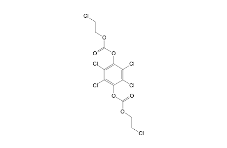 carbonic acid, 2-chloroethyl ester, diester with tetrachlorohydroquinone