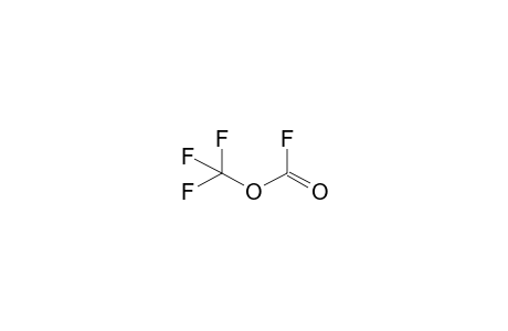 Carbonofluoridic acid, trifluoromethyl ester