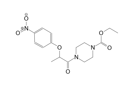 ethyl 4-[2-(4-nitrophenoxy)propanoyl]-1-piperazinecarboxylate