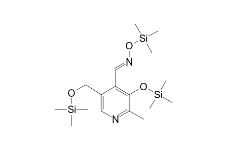 Pyridoxal oxime, tri-TMS