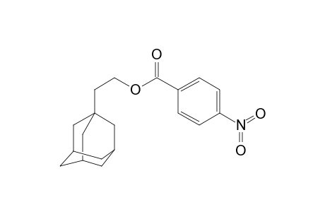 4-Nitrobenzoic acid, 2-(1-adamantyl)ethyl ester