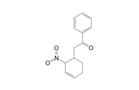 1-Ethanone, 1-phenyl-2-(2-nitro-3-cyclohexenyl)