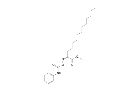 2-oxotetradecanoic acid, methyl ester, O-(phenylcarbamoyl)oxime