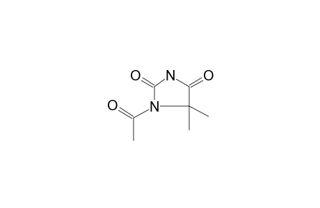 1-Acetyl-5,5-dimethyl-2,4-dioxoimidazolidine