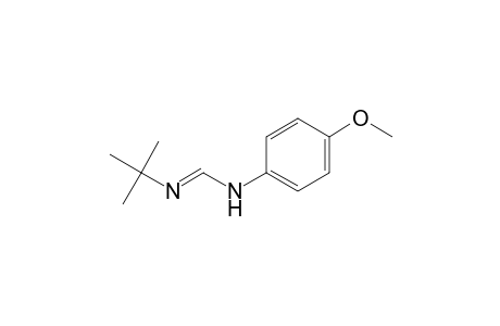 Methanimidamide, N-(1,1-dimethylethyl)-N'-(4-methoxyphenyl)-