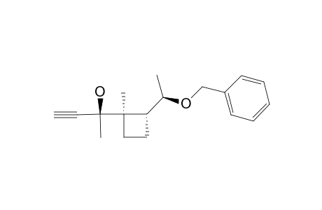 (2S)-2-[(1S,2S)-2-[(1R)-1-BENZYLOXYETHYL]-1-METHYLCYCLOBUTYL]-3-BUTYN-2-OL