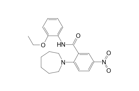 2-(1-azepanyl)-N-(2-ethoxyphenyl)-5-nitrobenzamide