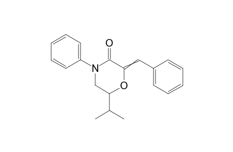 2-Benzylidene-6-isopropyl-4-phenylmorpholin-3-one