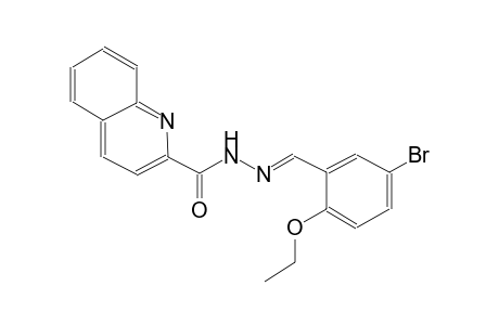 N-[(E)-(5-bromanyl-2-ethoxy-phenyl)methylideneamino]quinoline-2-carboxamide