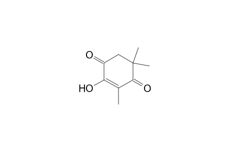 2-Cyclohexene-1,4-dione, 2-hydroxy-3,5,5-trimethyl-