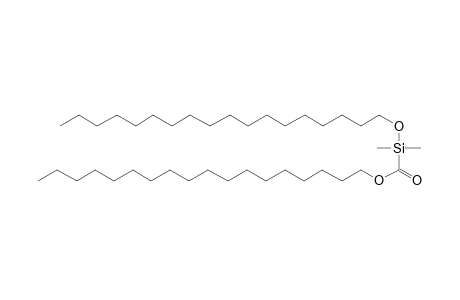 Silanecarboxylic acid, 1,1-dimethyl-1-(octadecyloxy)-, octadecyl ester